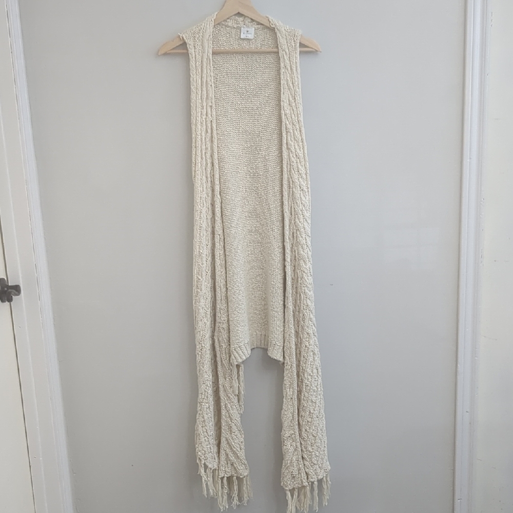 By Together Sleeveless Knit Duster